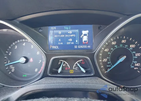 2014 Ford Focus Se из США, поврежденный, VIN 1FADP3K25EL338664